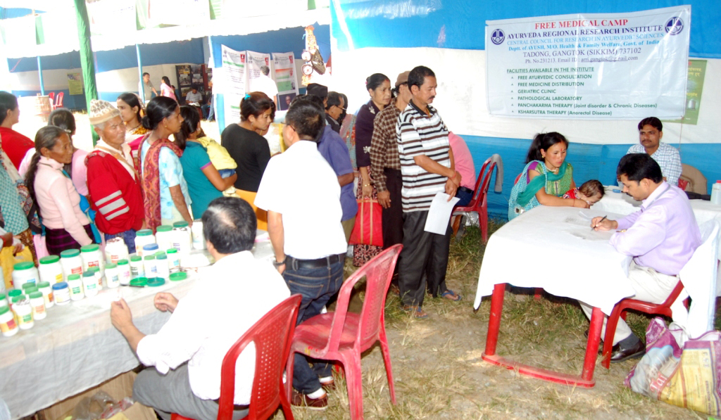 More than 500 people benefited from ayurveda health camp