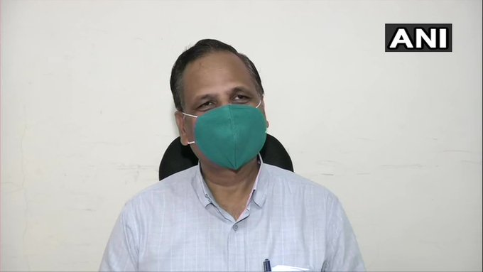 दिल्लीका स्वास्थ्यमन्त्री अस्पताल भर्ना, कोरोना परीक्षण हुँदै