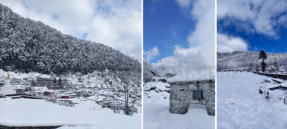 PHOTOS: Majestic Helambu after snowfall