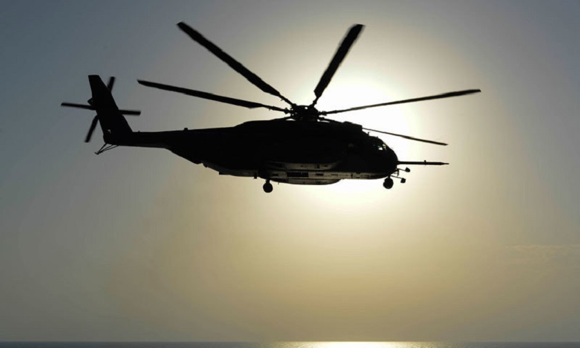 हेलिकप्टर चार्टर गरेर सुरक्षित स्थानमा जाँदै मनाङबासी