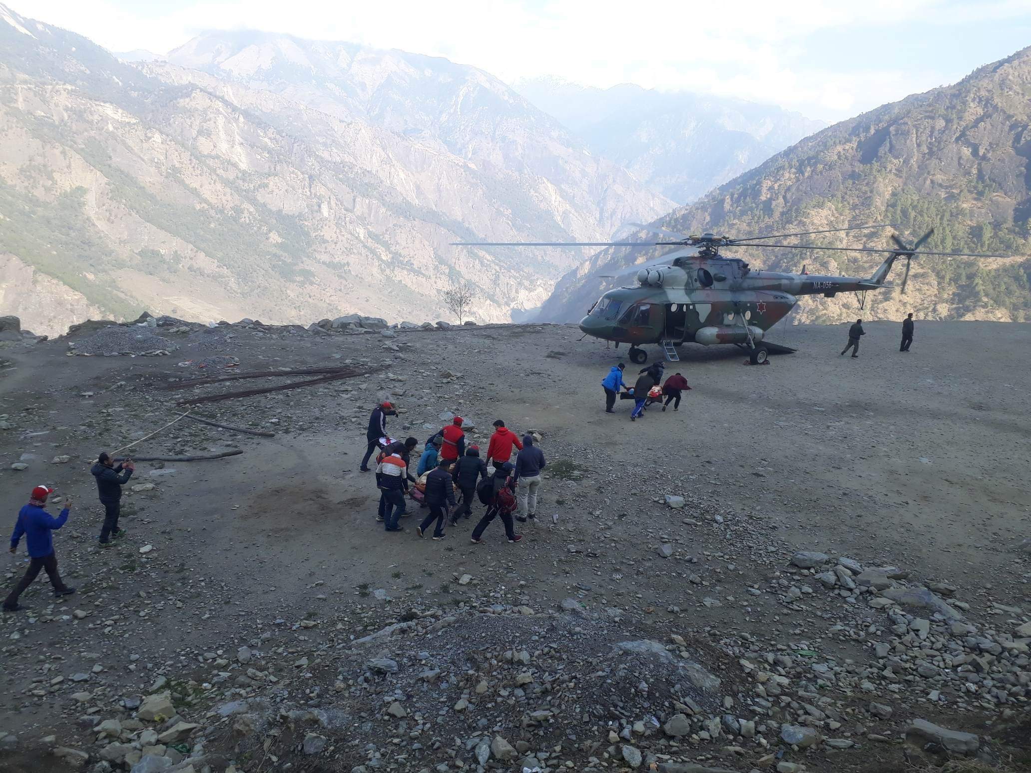 गोरखा जिप दुर्घटना अपडेटः गम्भीर घाइतेलाई हेलिकोप्टरमार्फत काठमाडौं ल्याइयो