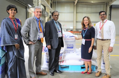 श्रीलङ्काका बालबालिकाका लागि अमेरिकाद्वारा तीन हजार मेट्रिक टन खाद्यान्न सहयोग