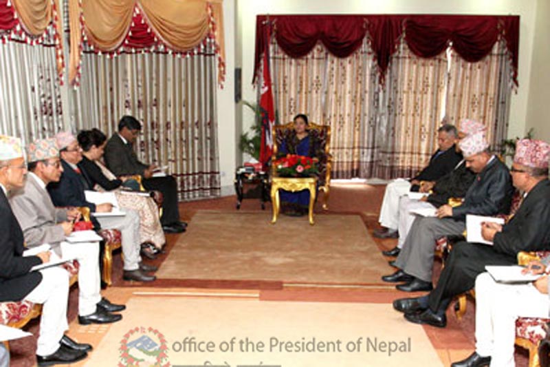 EC submits results of NA election to President Bhandari