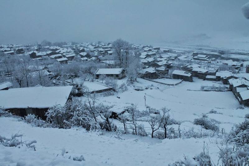 हुम्लामा हिमपातः  हवाई सेवा अवरुद्ध, जनजीवन प्रभावित