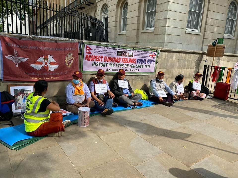 British police remove hunger strikers’ tents near PM’s residence