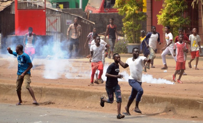 Five children die in post-vote arson attack in Guinea