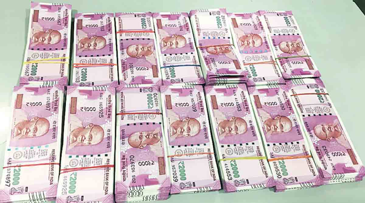 Huge amount of Indian currency confiscated