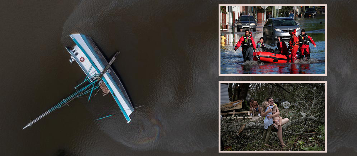 PHOTOS: Ida-triggered rain floods New York-area homes, subways