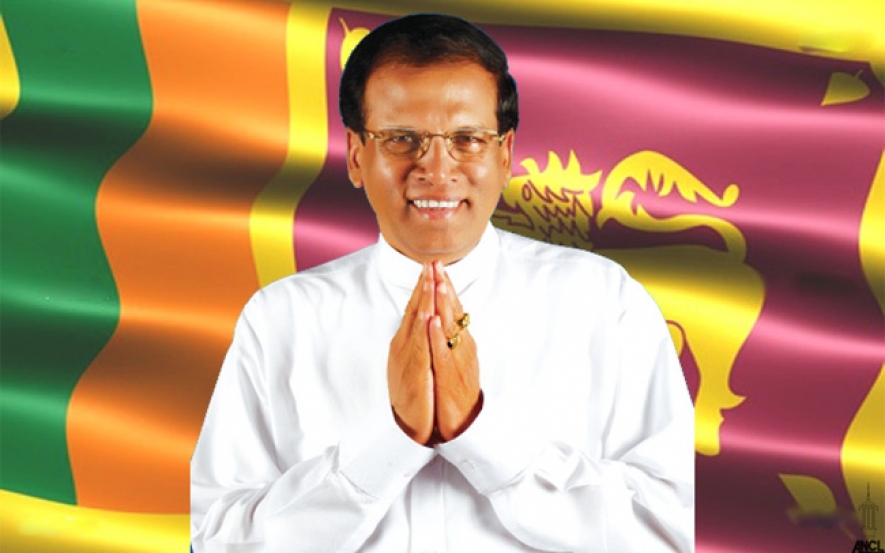 Sri Lankan President off to home