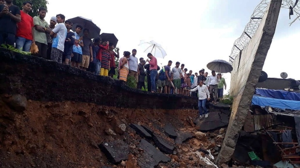 Wall collapse kills 15 as monsoon causes chaos in Mumbai