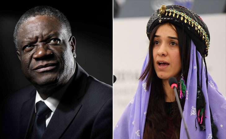 DR Congo's Mukwege and Yazidi campaigner Murad win Nobel Peace Prize