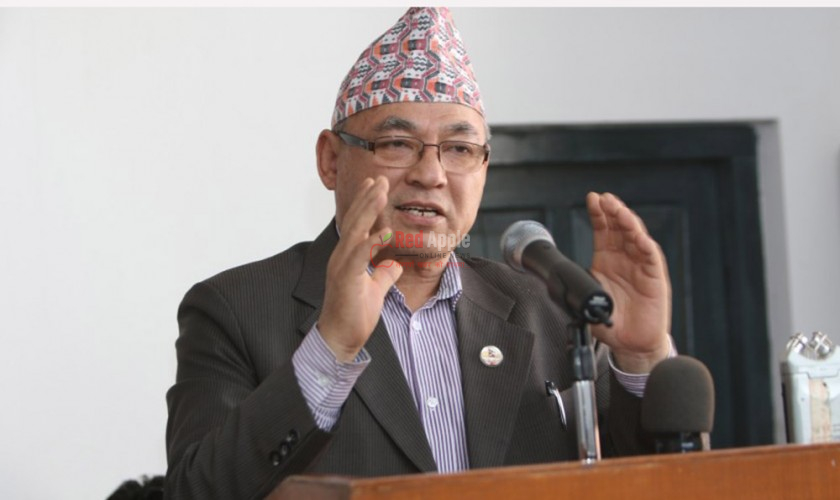 Home Minister Thapa sees no development in presence of corruption