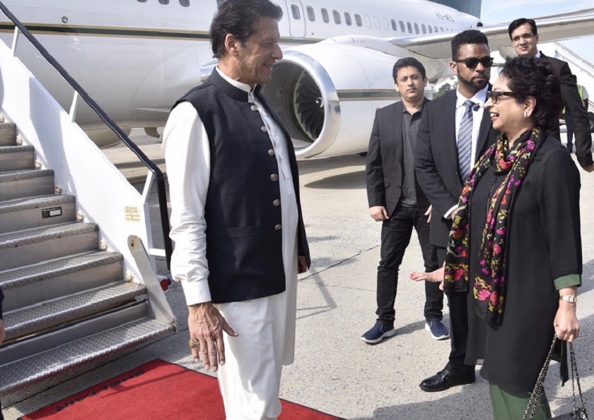 पाकिस्तानी प्रधानमन्त्री न्यूयोर्कमा, साउदी राजासँग भेटवार्ता