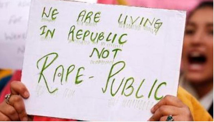 भारतमा तीन वर्षभित्र १ लाख १० हजारभन्दा बढी  बलत्कारको घटना दर्ता