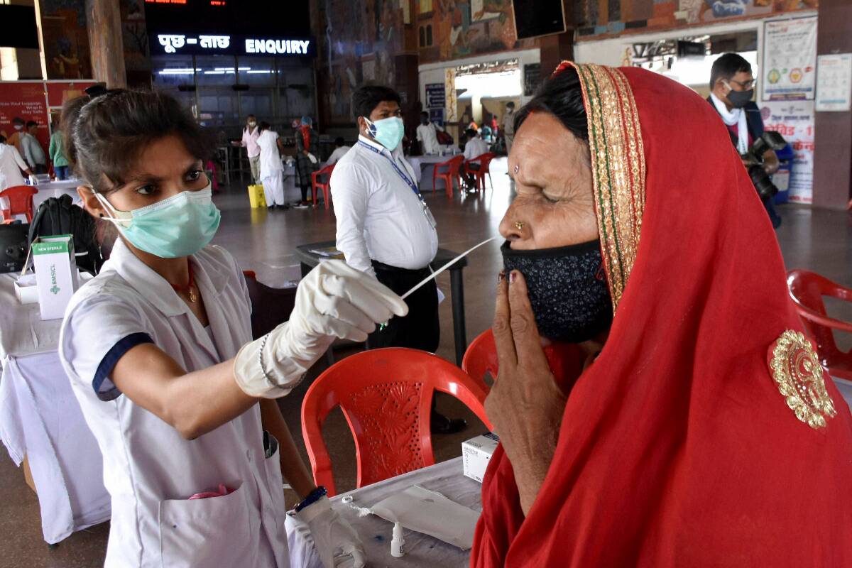 भारतमा २४ घण्टामा लगभग ३४ हजार नयाँ संक्रमित, १११ दिनमा सबैभन्दा कम