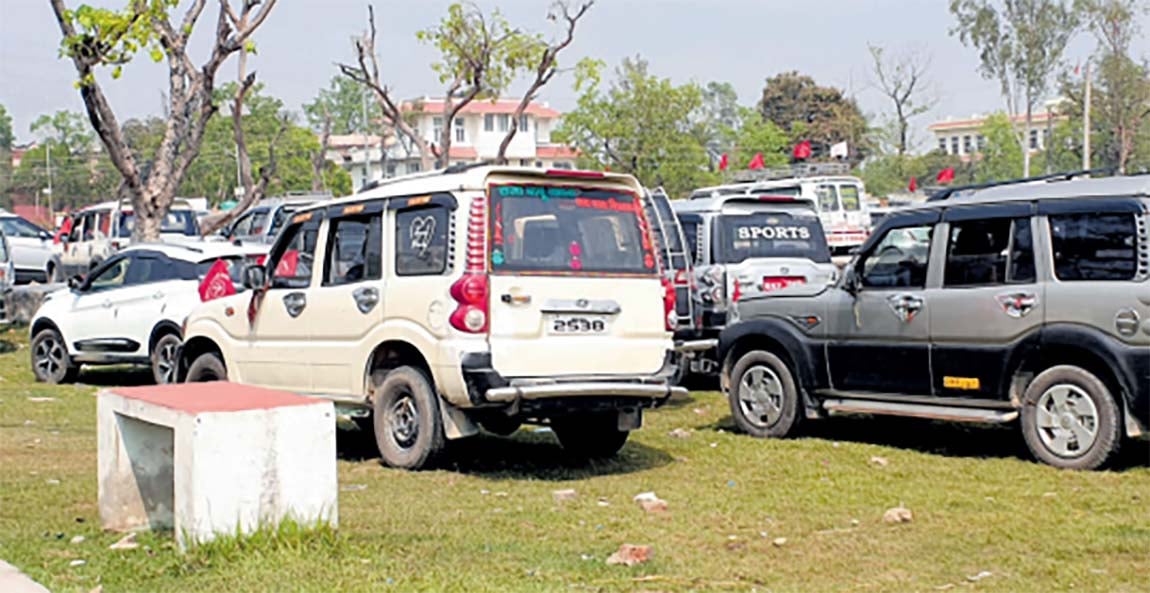 स्थानीय निर्वाचन : प्रचारमा भारतीय गाडी