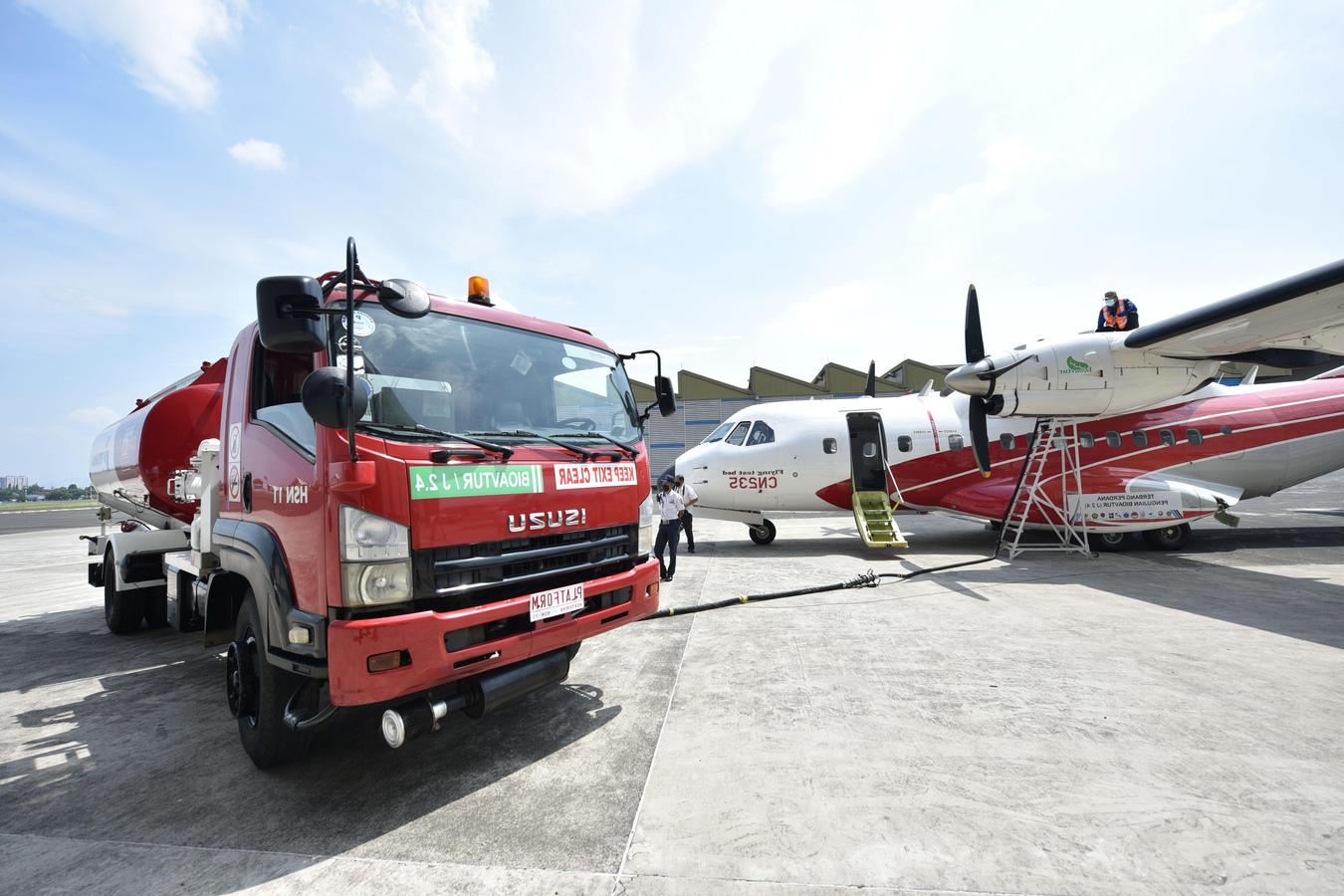 Indonesia conducts flight test using biofuel