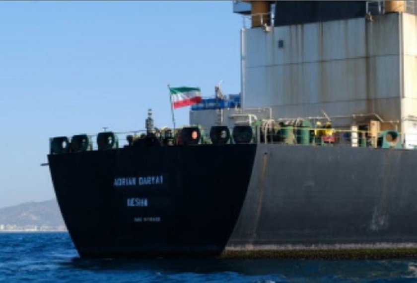 इरानी तेल ट्याँकर गन्तव्यतर्फ प्रस्थान, अमेरिकी माग अस्वीकार