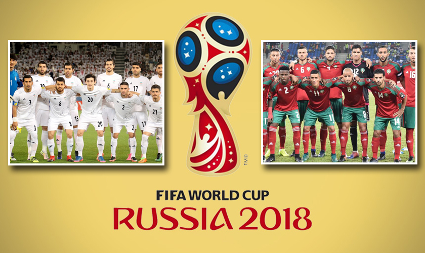 विश्वकप प्रिभ्यु - इरानविरुद्ध मोरक्को : स्टार होइन मेहिनतले बनेको टिम