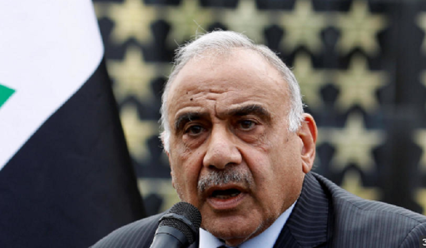 इराकी प्रधानमन्त्रीद्वारा राजिनामाको घोषणा