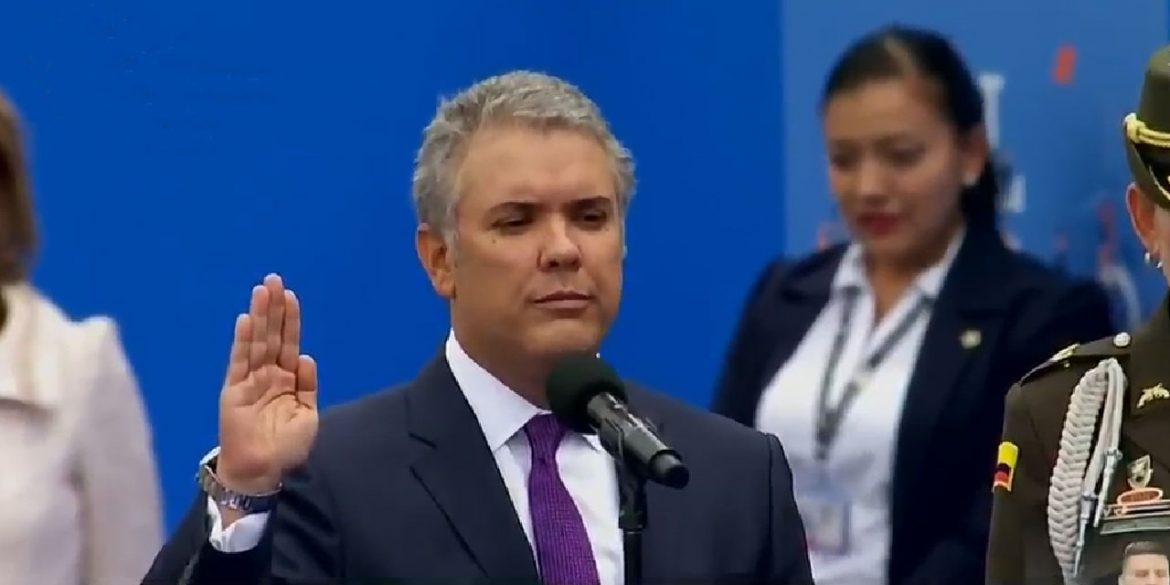 Ivan Duque sworn in as Colombia's president