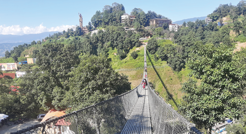 झोलुङ्गे पुल तर्न २० रुपियाँ