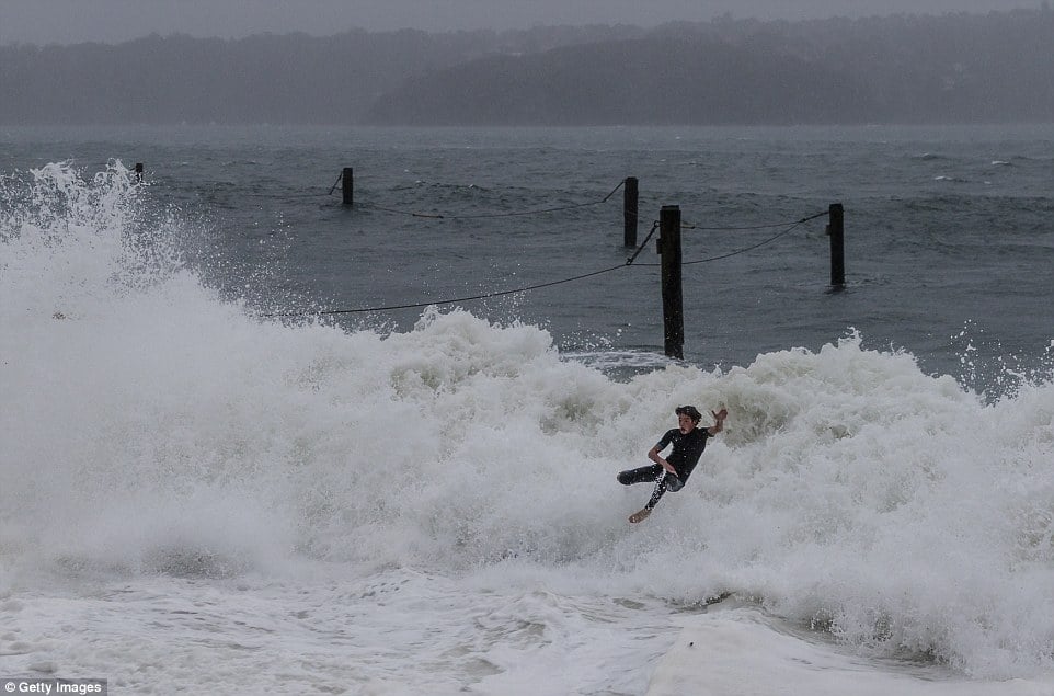 150 rescued as huge waves batter Australia's east coast