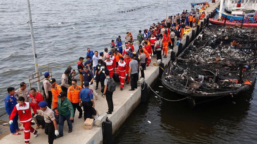 At least 13 dead in Indonesia ferry accident