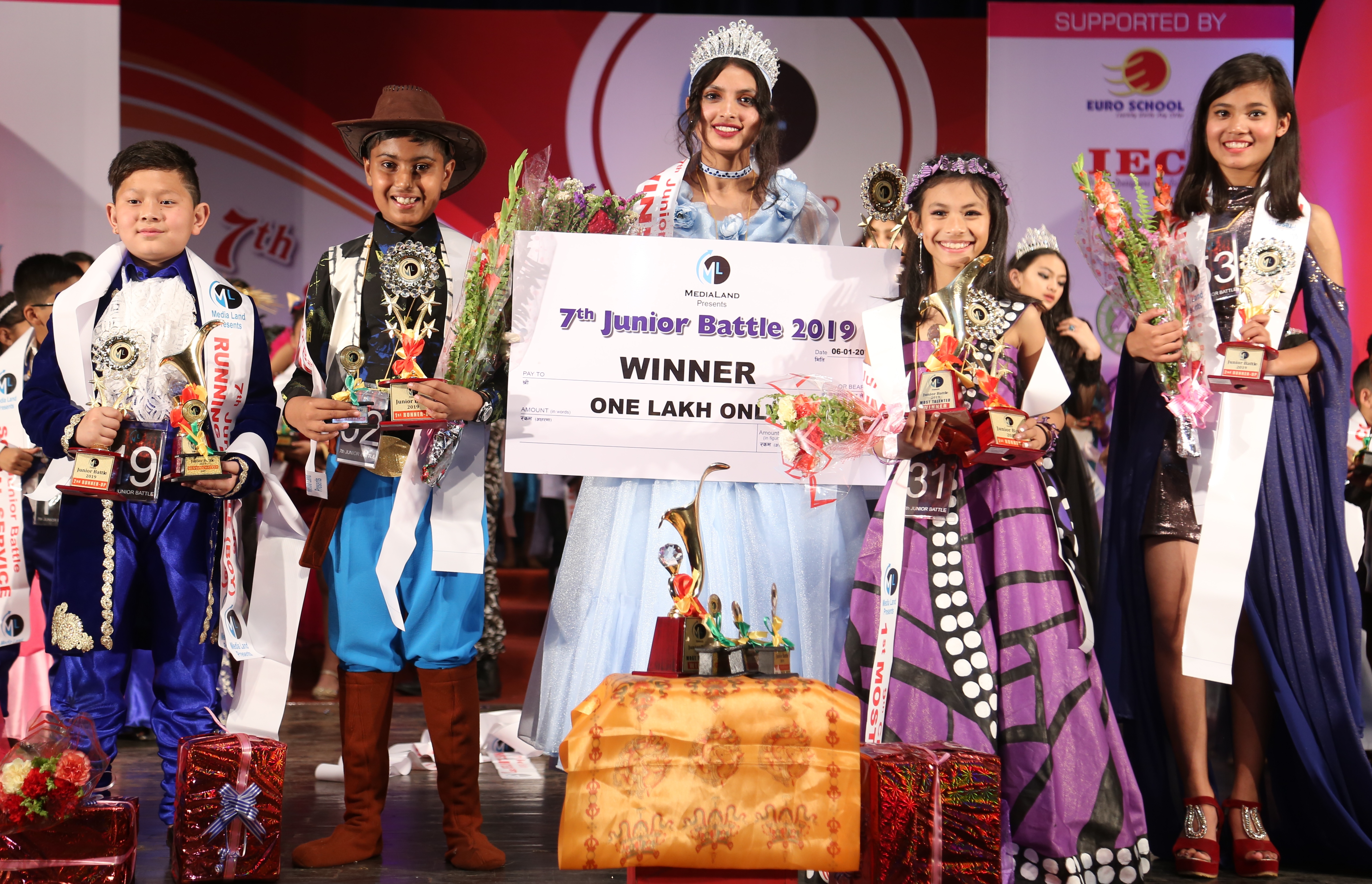 अनु भइन् सातौ जुनियर ब्याटल  विजेता