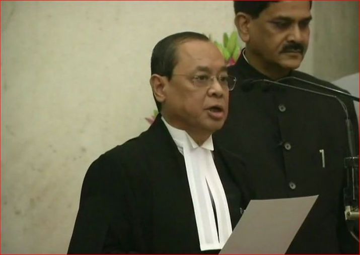 Justice Ranjan Gogoi sworn-in as 46th CJI