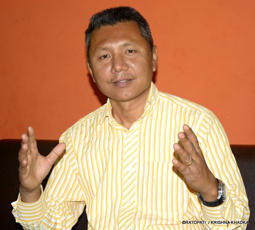 Kalyan Gurung files candidacy for NC Prez