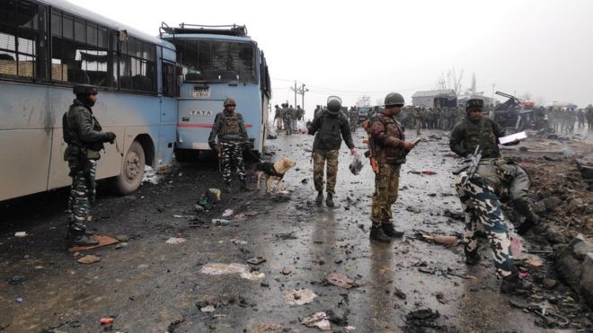 Blast kills 12 soldiers in Indian Kashmir