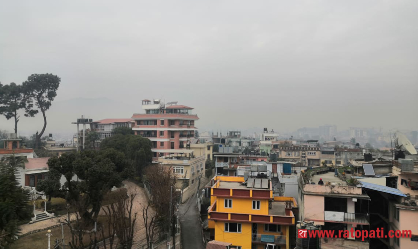 काठमाडौँको वायुमा खतराको घण्टीः बिना काम घर बाहिर ननिस्कन सुझाव