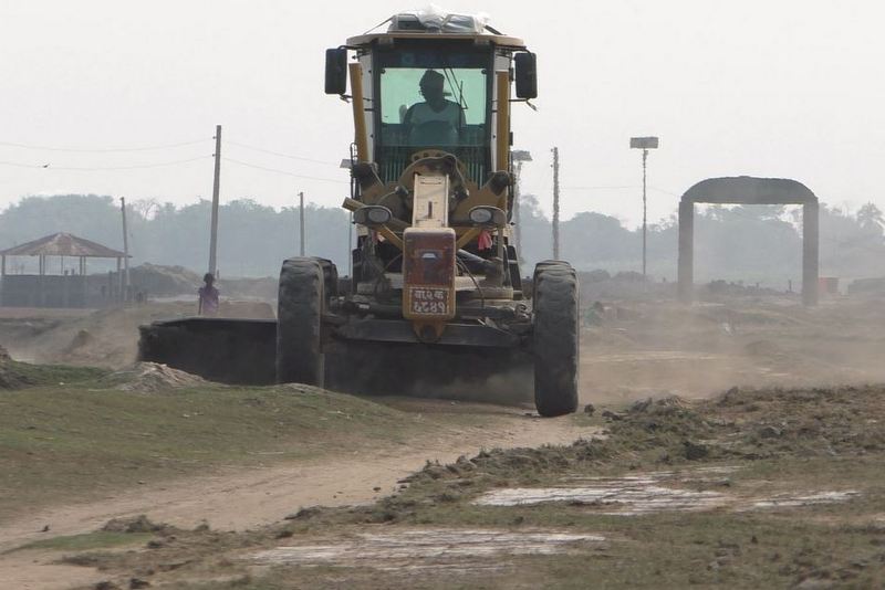Chaarali-Kechana ring road construction begins