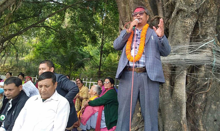 संकटमा परेको संवैधानिक व्यवस्थाको रक्षाका लागि गठबन्धन : थापा