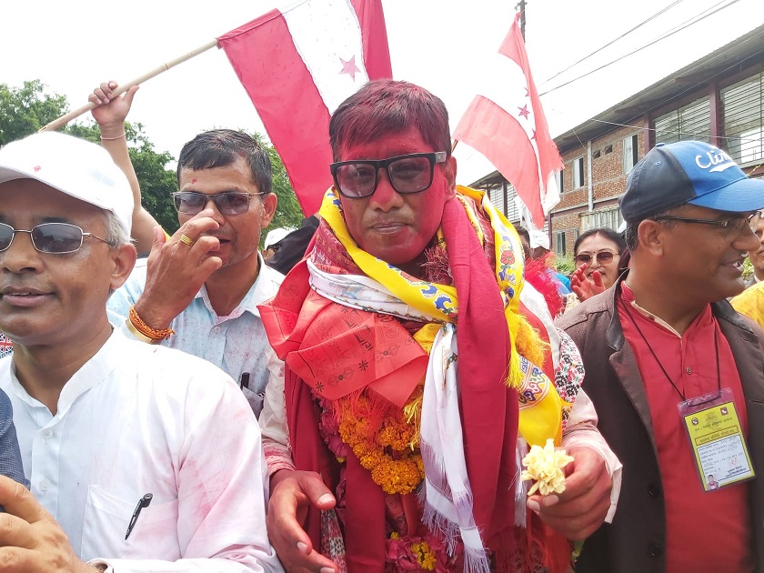 भरतपुर अपडेट : वडा नम्बर १ मा काँग्रेसका महर्जन विजयी