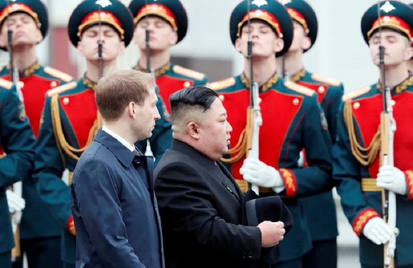 उत्तर कोरियाली नेता किम रुसमा