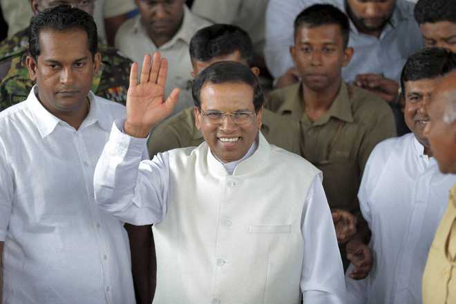 Sri Lankan president lifts nation wide state of emergency