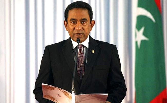 Maldivian president says nation's affairs should remain within Maldivians