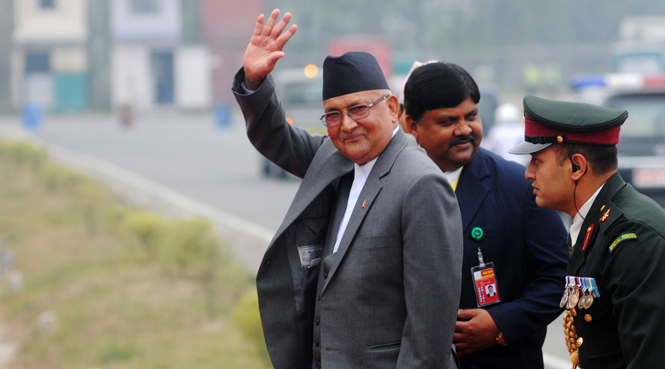 PM Oli in Lhasa