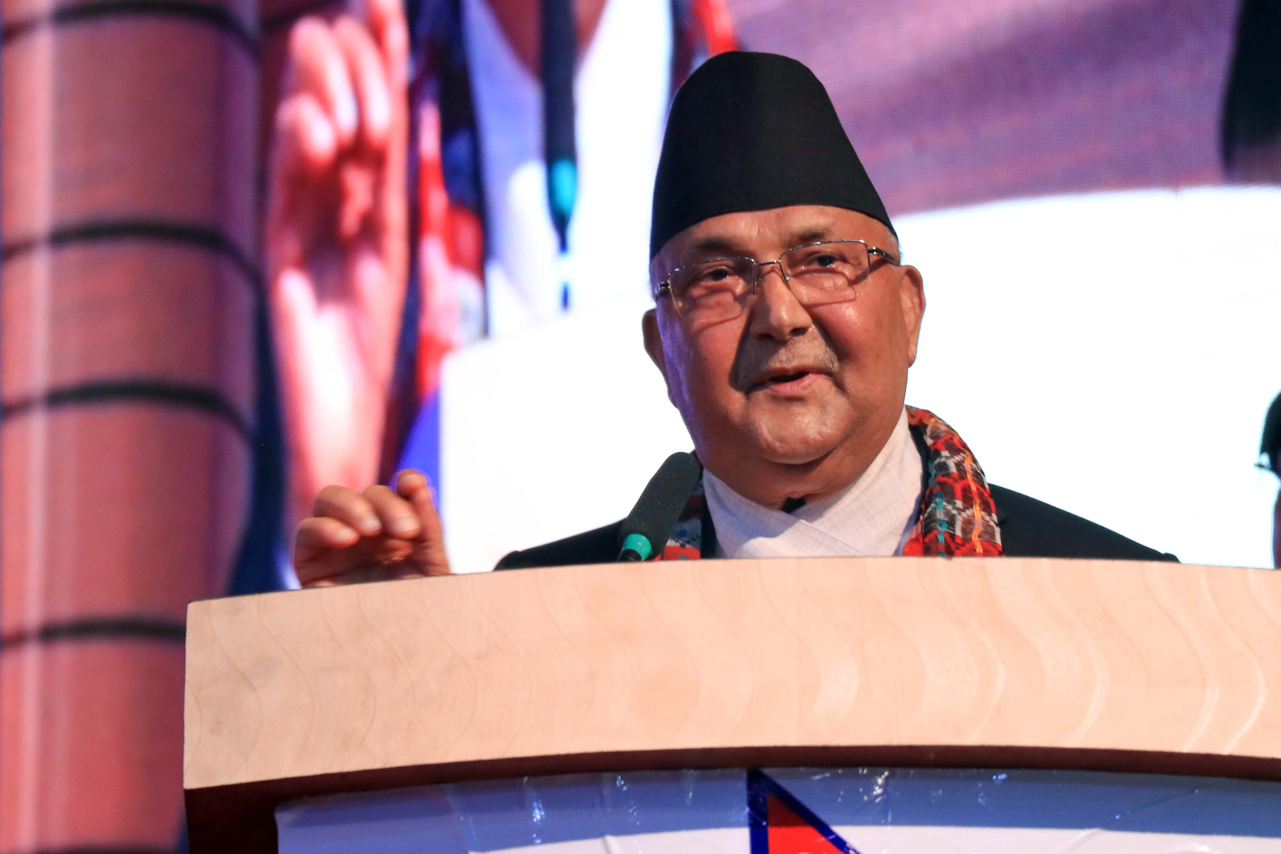 सरकारले विकसित र आधुनिक नेपाल निर्माण गर्न चाहेको छ : प्रधानमन्त्री ओली