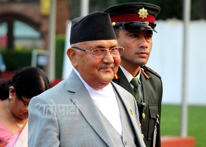 PM Oli leaving for France today