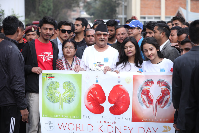Prime Minister attends programme to mark World Kidney Day
