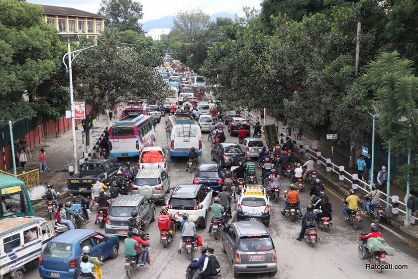 Chinese leader Li to call on Prez Bhandari today, traffic congestion likely in these places
