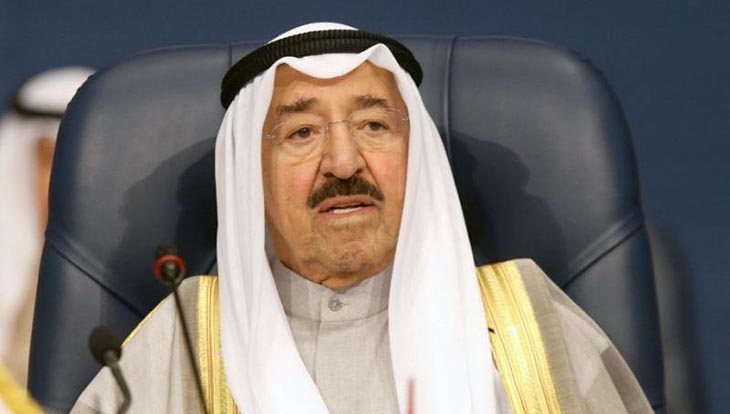 The Kuwaiti emir calls for cooperation to address challenges in region