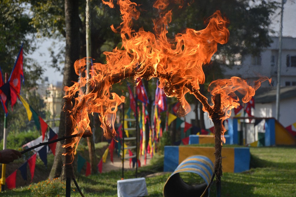 Kukur Tihar observed in army barracks (PHOTOS)