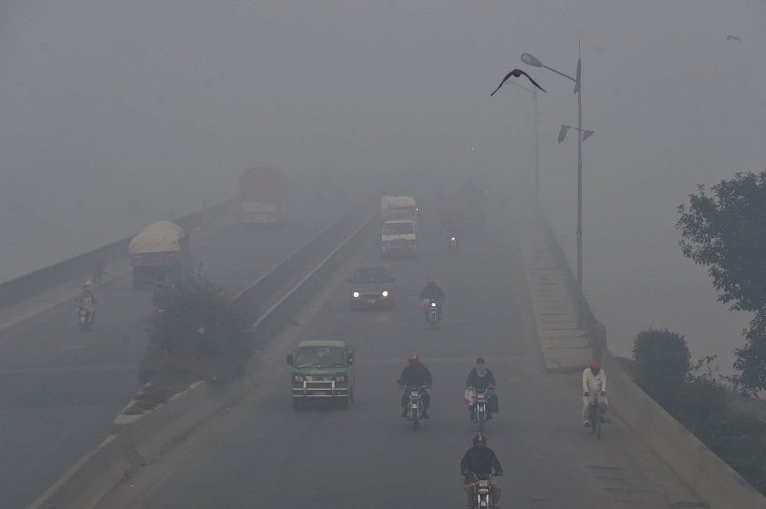 लाहोर विश्वको सबैभन्दा प्रदूषित शहर