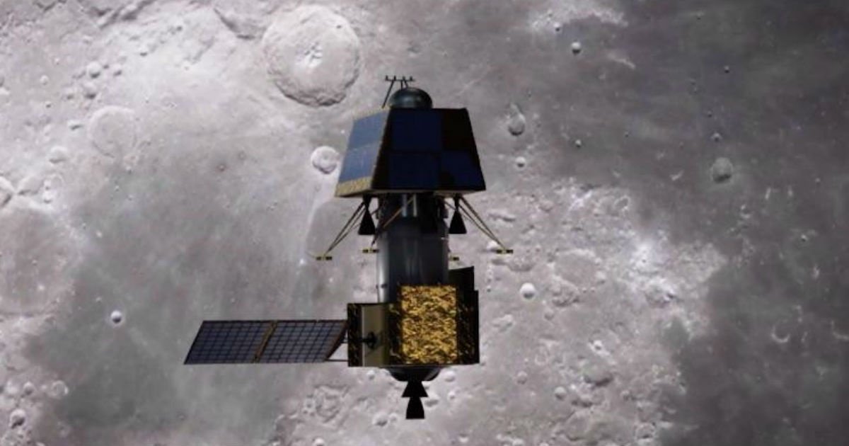 ल्याण्डर विक्रम चन्द्रमाको सबैभन्दा तल्लो अर्बिटमा स्थापित