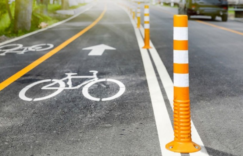 Bicycle lane construction gains momentum