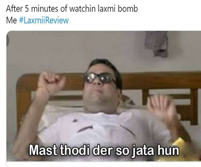 अक्षय कुमारको ‘लक्ष्मी’ हेरेपछि सोसल मिडियामा मीम्सको लहर, यसरी उडाइयो फिल्मको मजाक